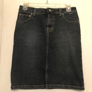 NWOT- Dark Denim Skirt